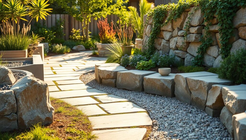 hardscaping elements