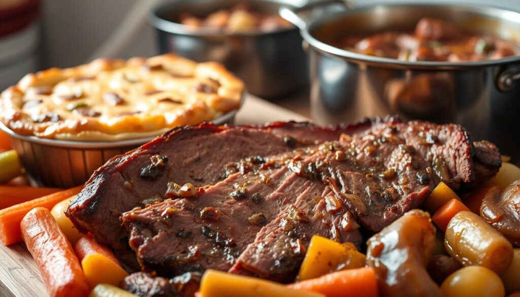 hearty meat dishes