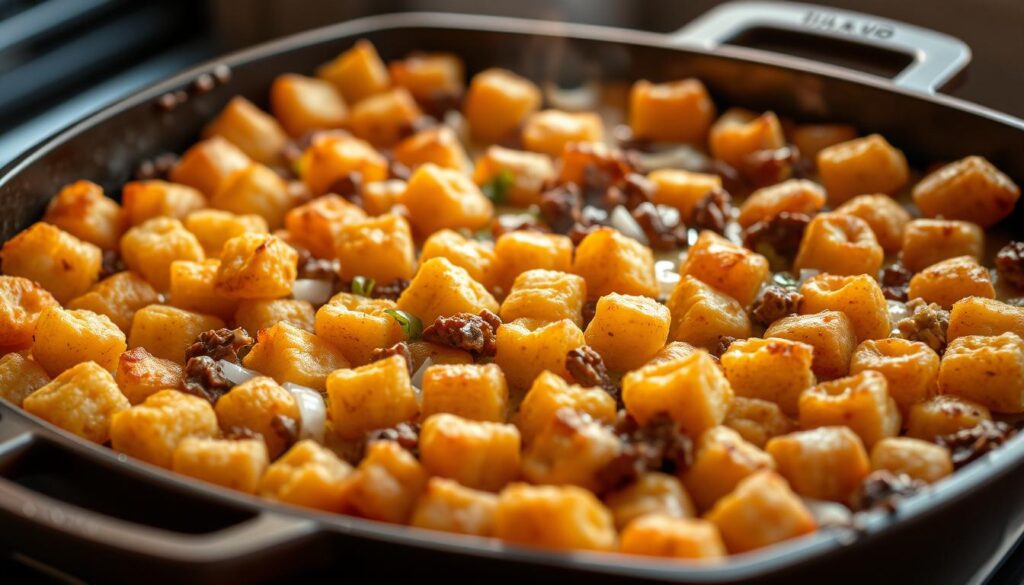 hearty tater tot casserole