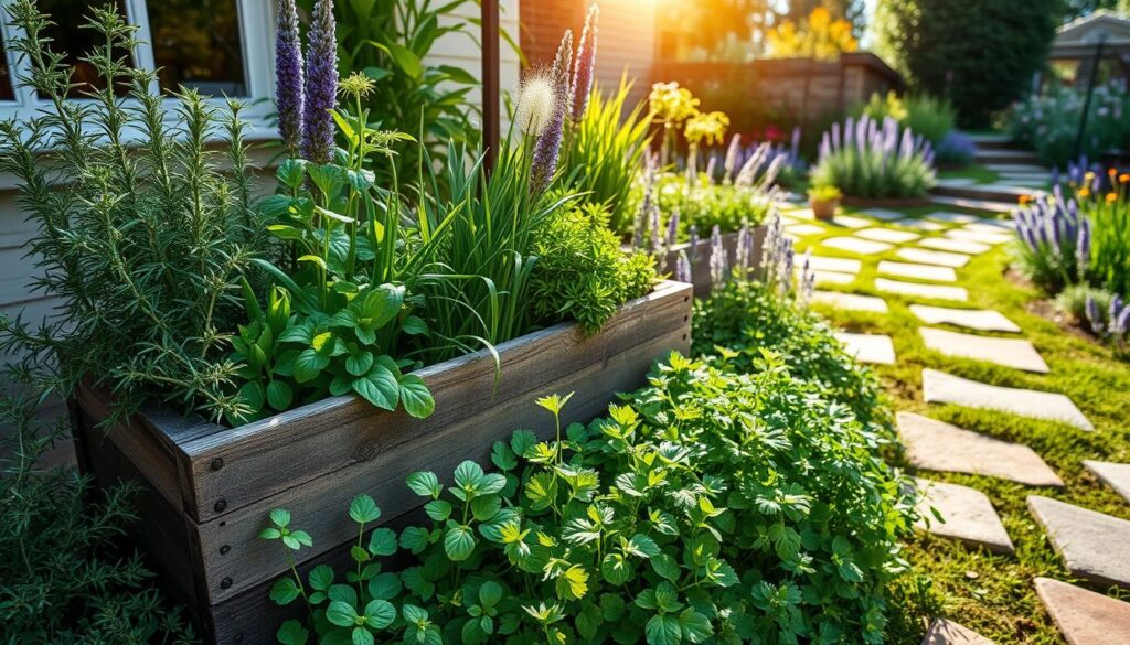 herb garden