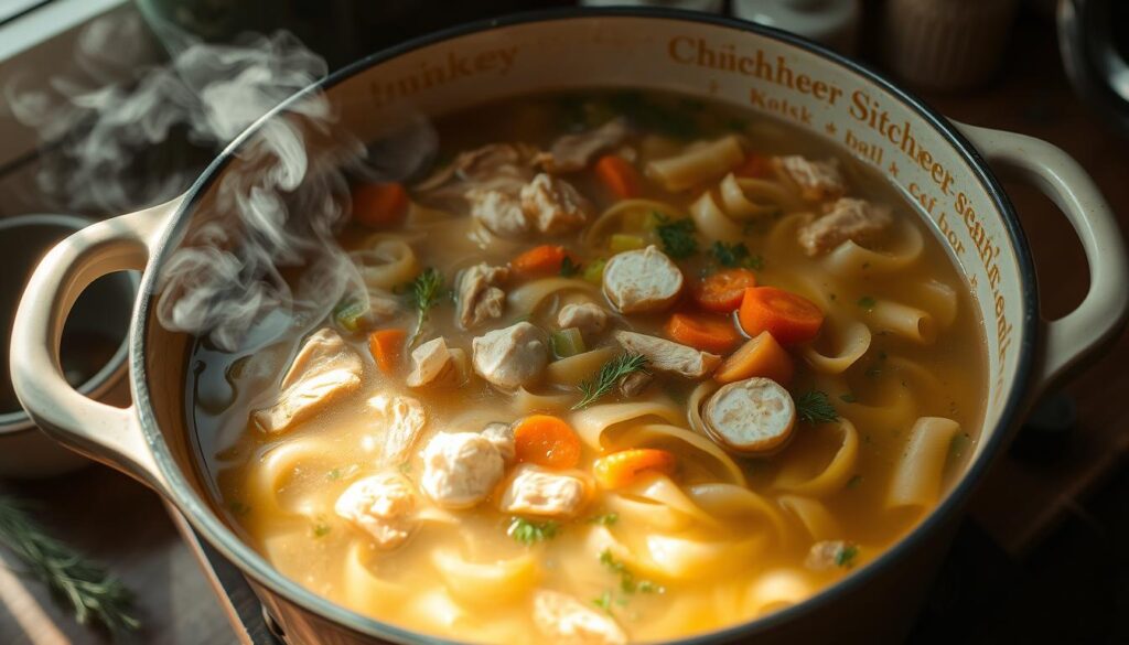 homemade chicken noodle soup recipe