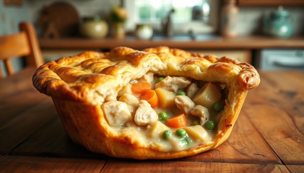 homemade chicken pot pie