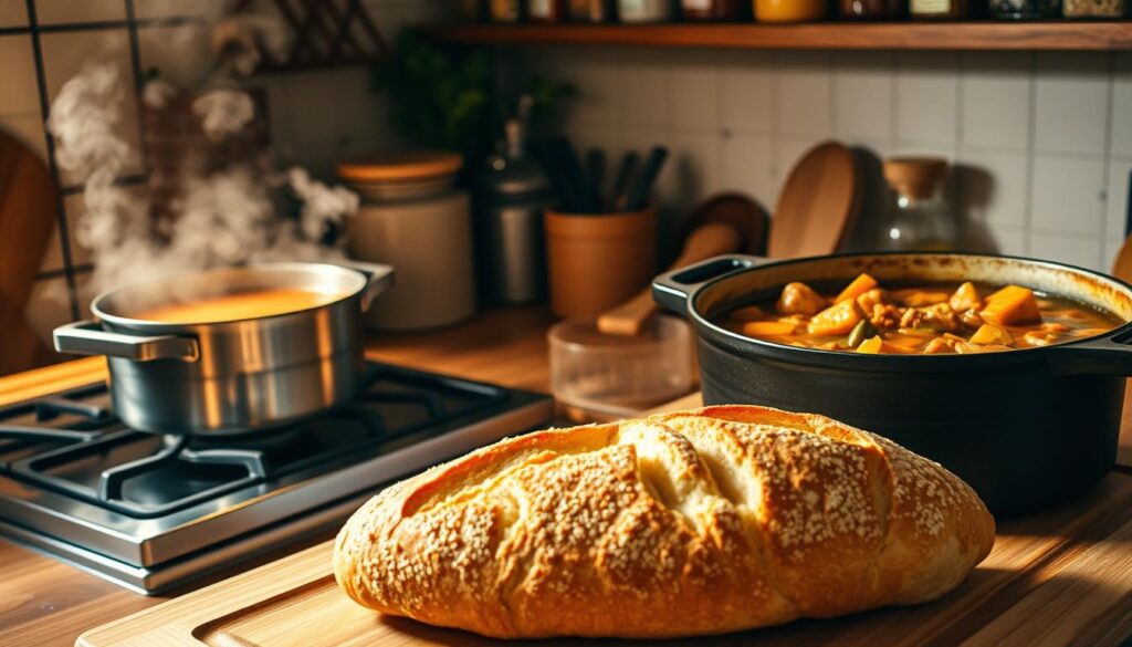 homemade soup and stew