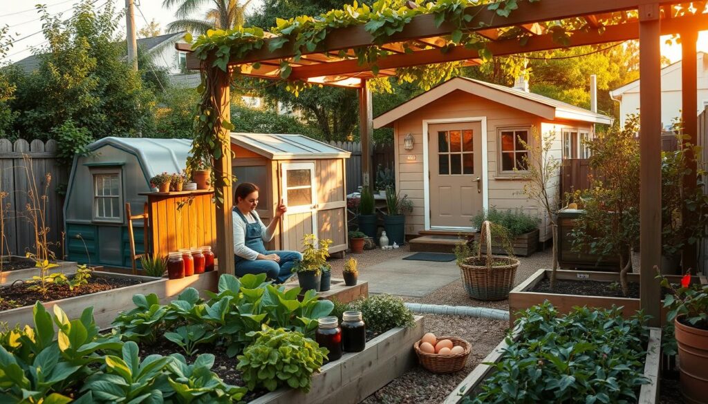 homesteading in small spaces