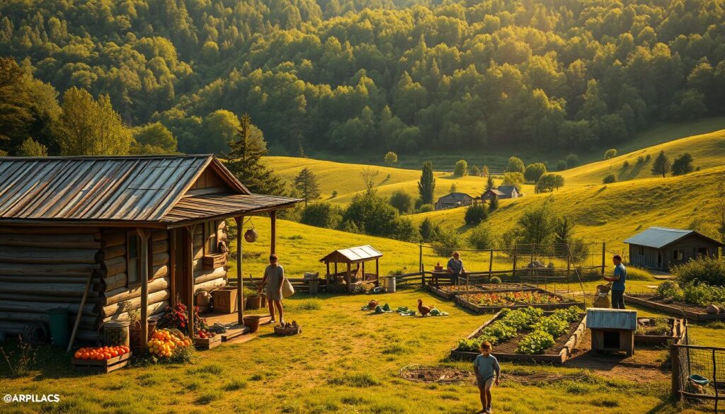 homesteading lifestyle