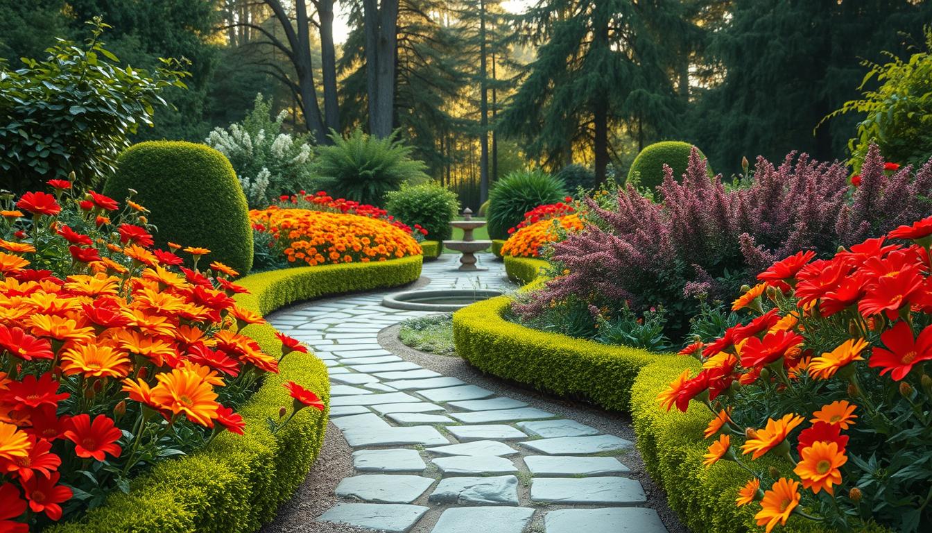 how to design garden layout