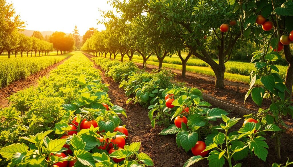 ideal growing conditions