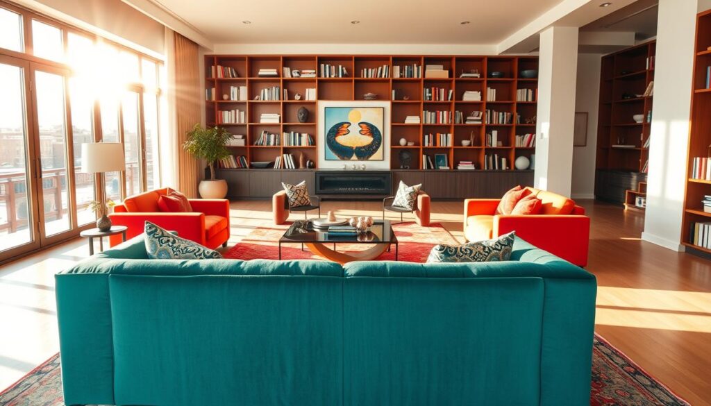 ideal spaces for bold decor