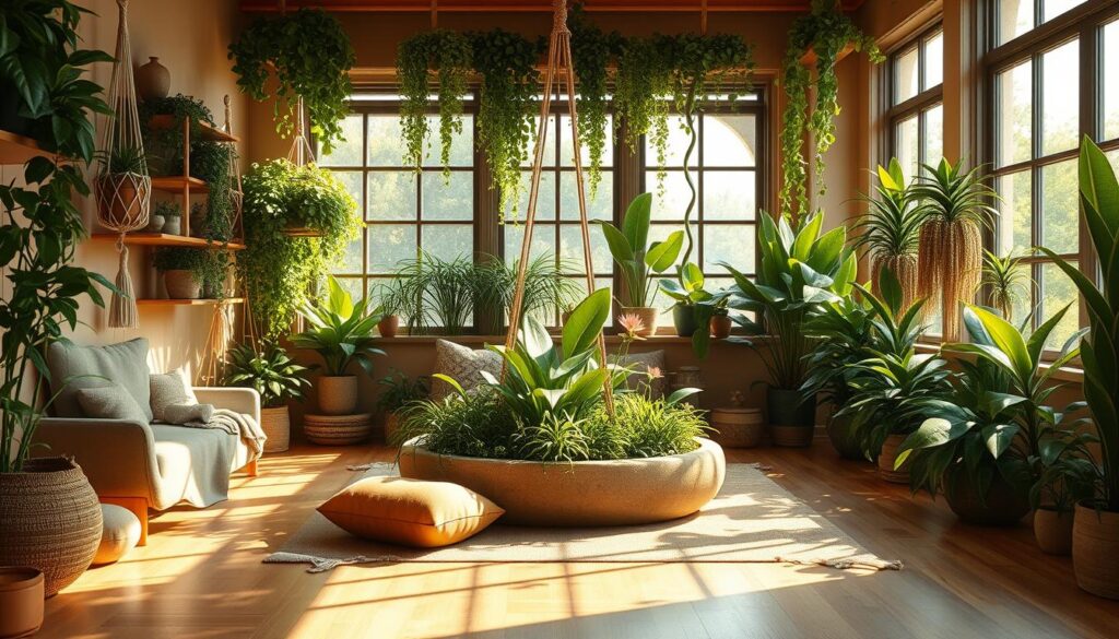 indoor garden serenity