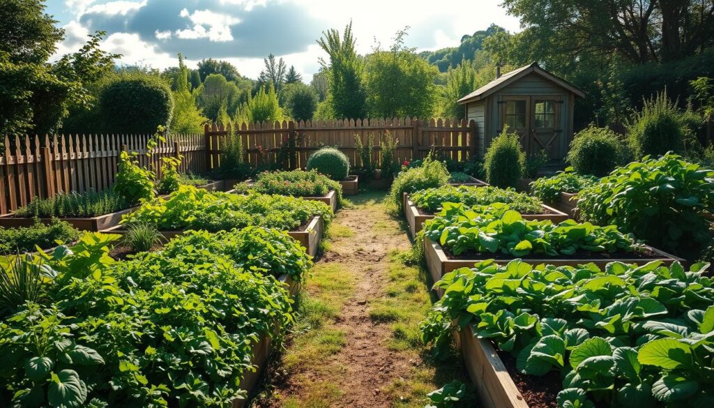 kitchen garden layout