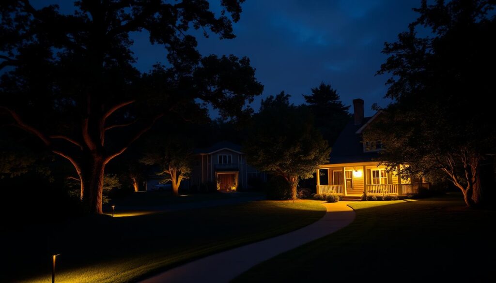 landscape lighting for nighttime appeal