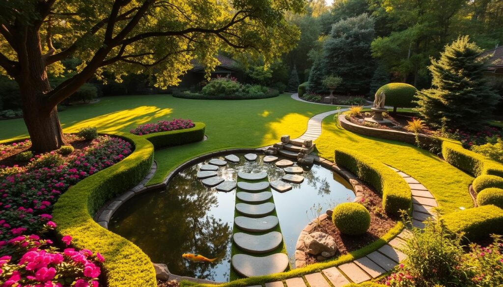 large yard design ideas