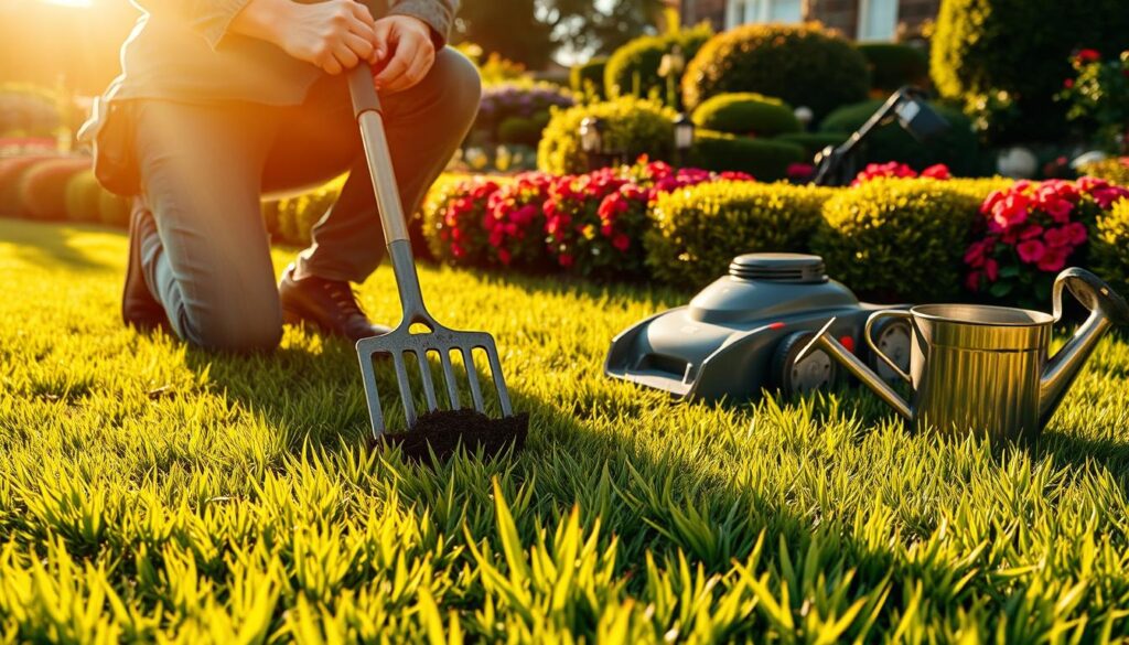 lawn gardening techniques