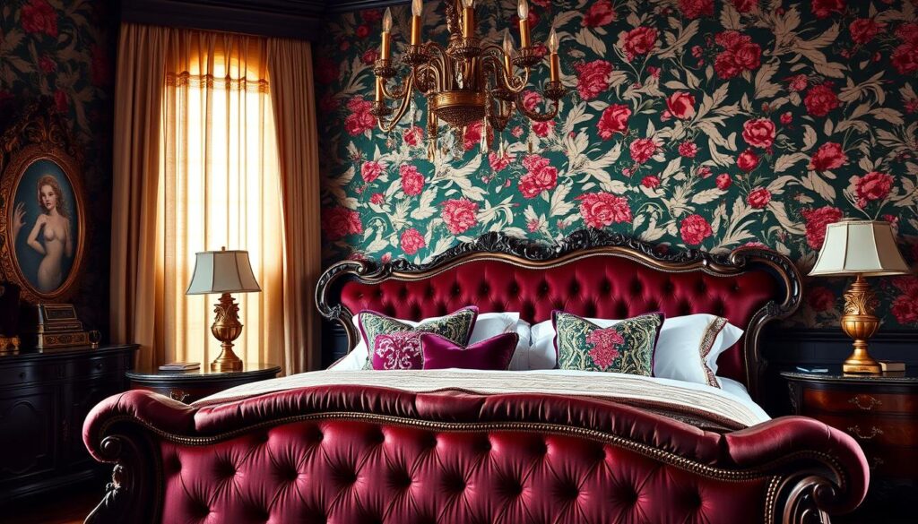 maximalist bedroom design