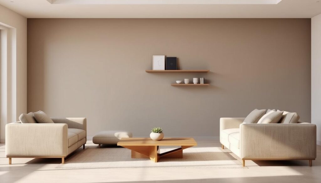 minimalist furniture with clean lines
