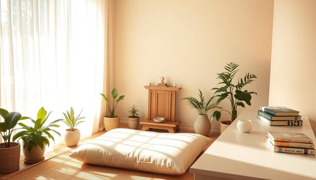 morning meditation corner