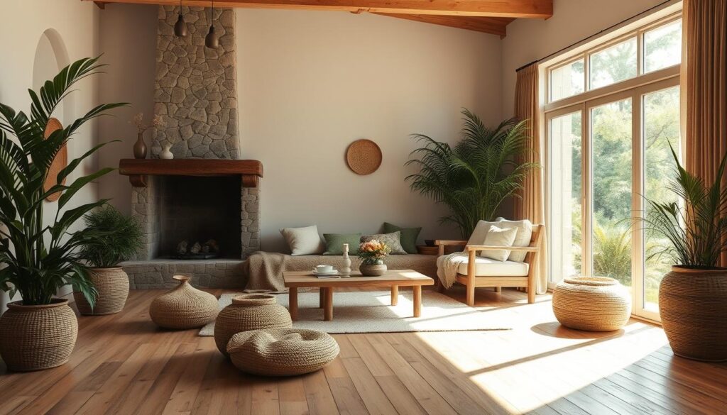 natural elements in interior design