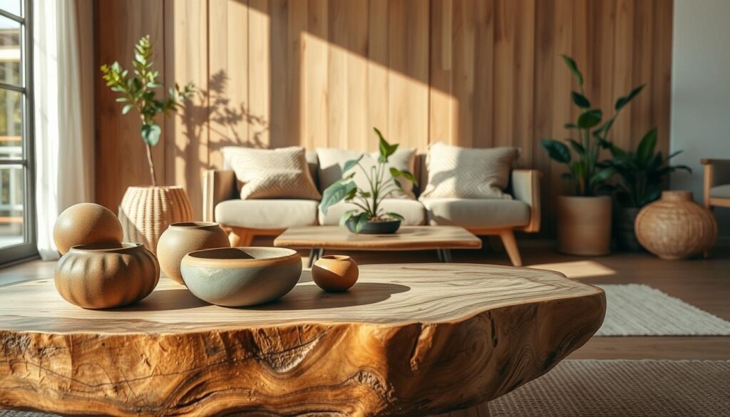 natural materials in interior design