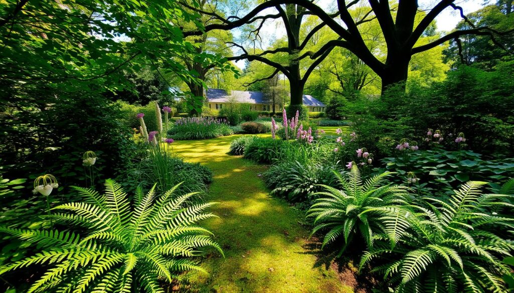 partial-shade gardens