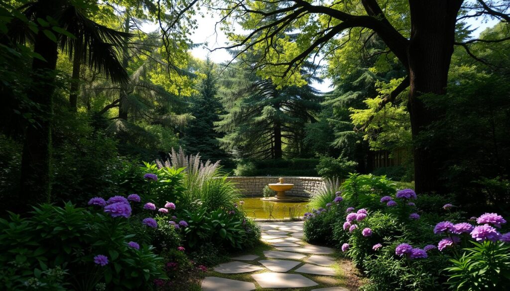 partial-shade gardens