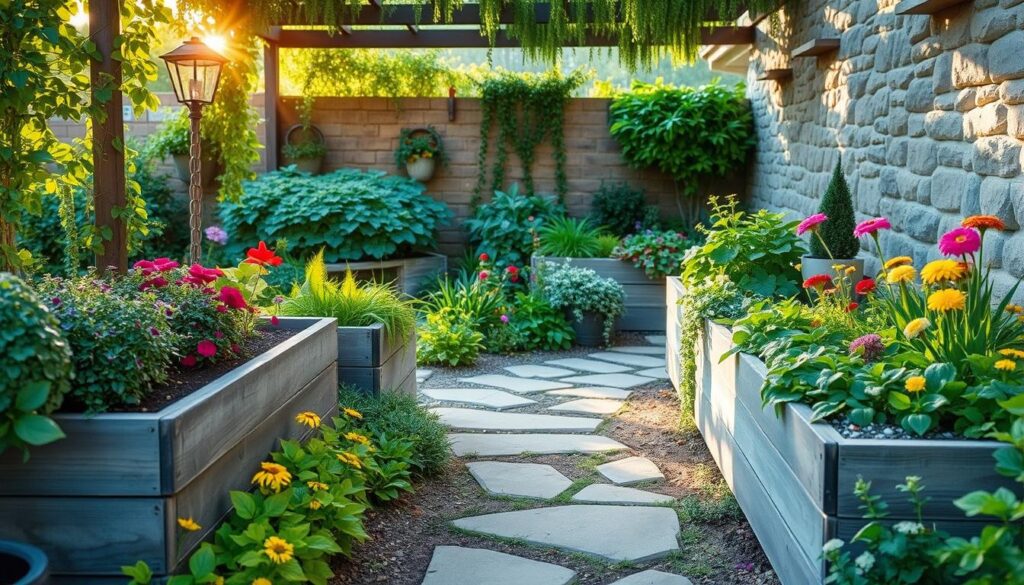 patio garden bed