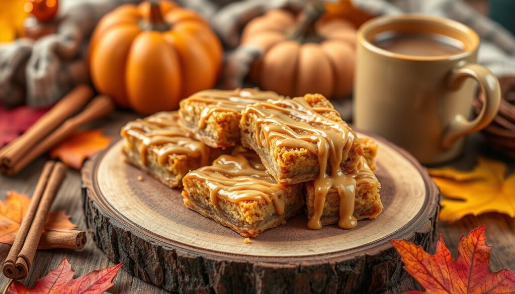 peanut butter pumpkin pie bars recipe