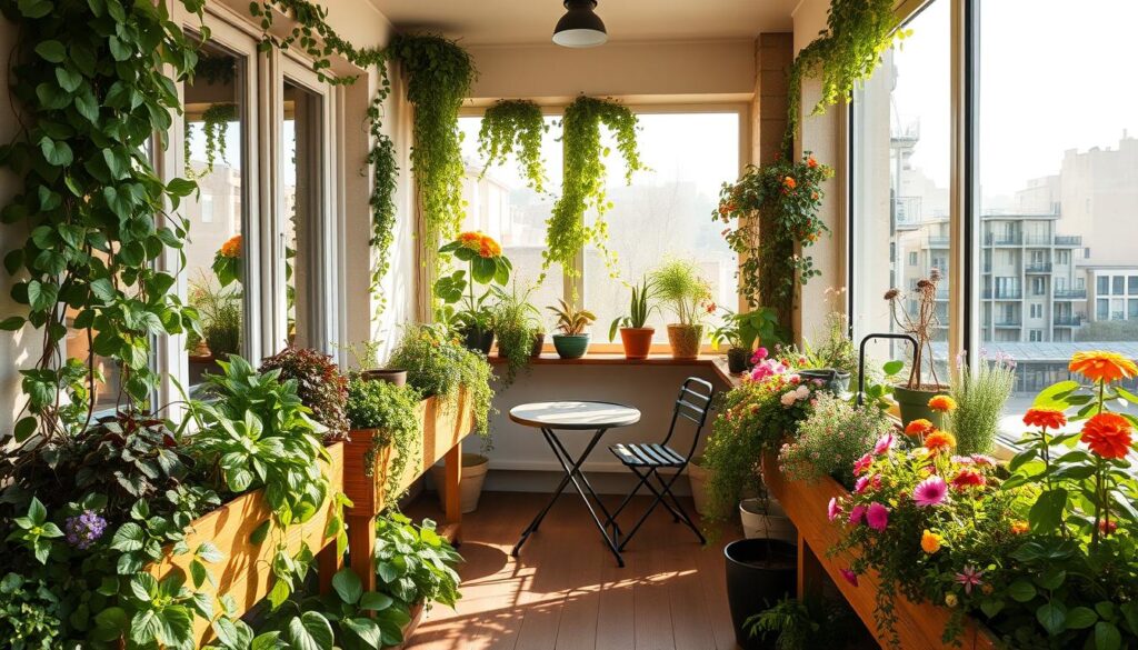 planning apartment garden