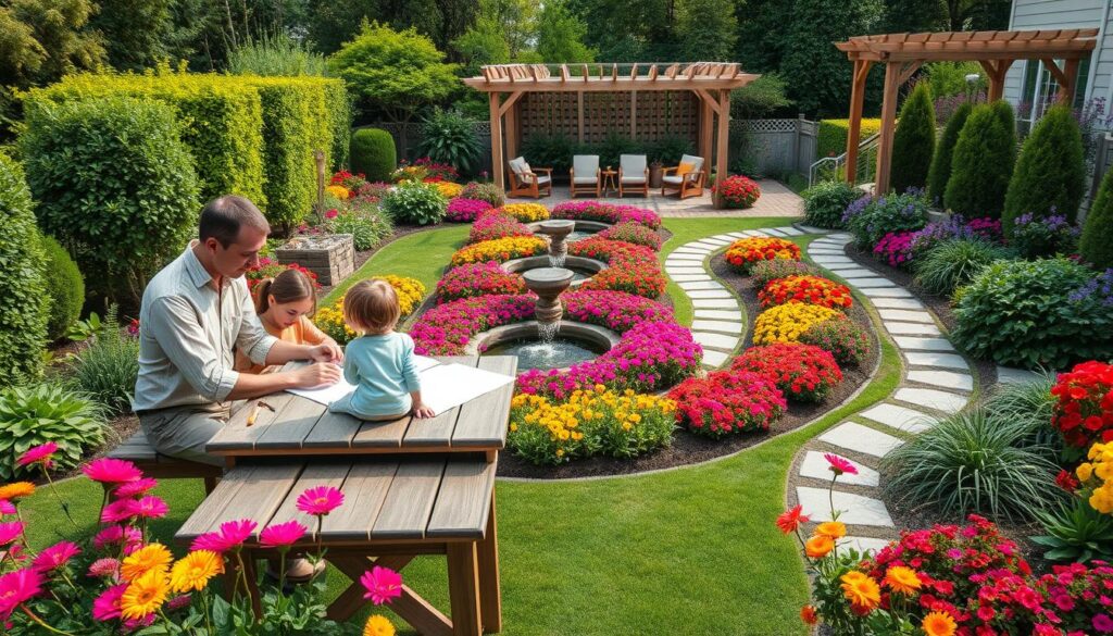 planning your backyard garden layout