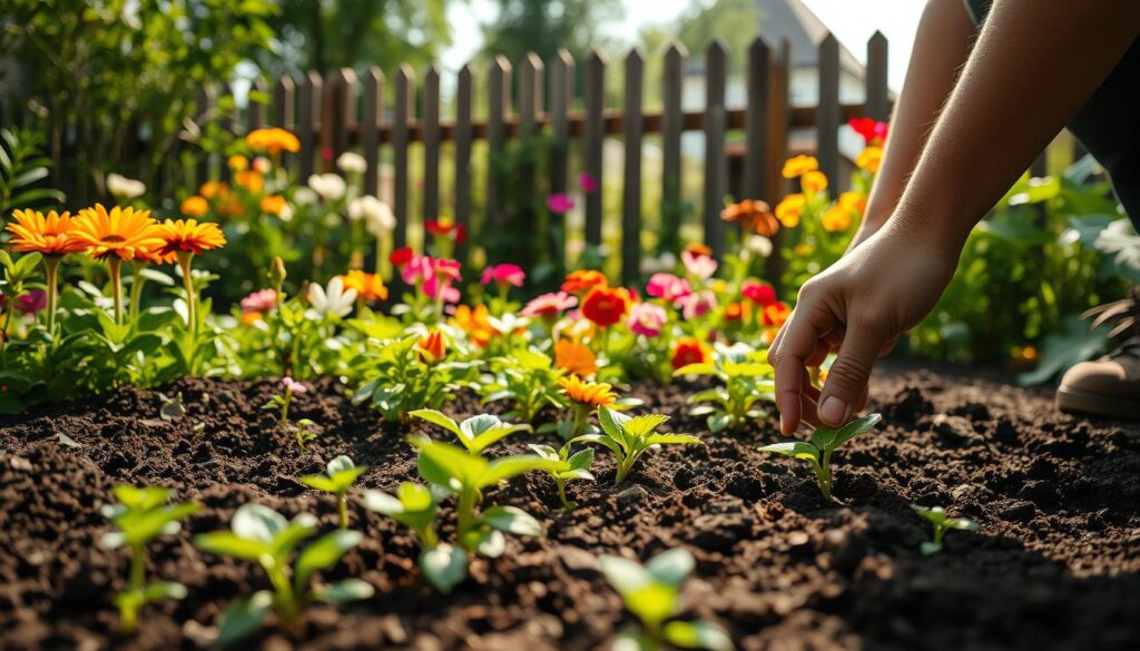planting garden