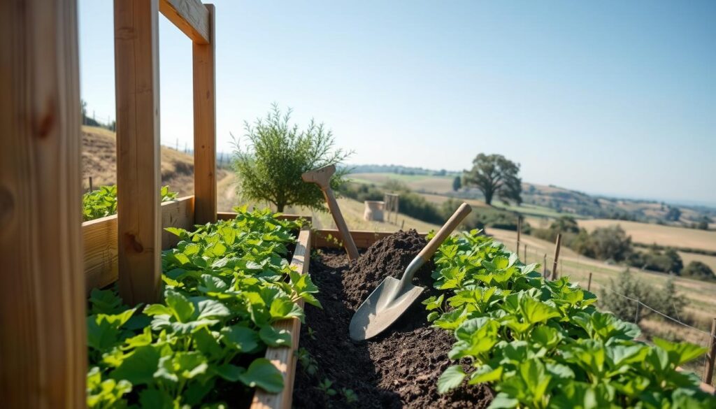 planting in raised beds