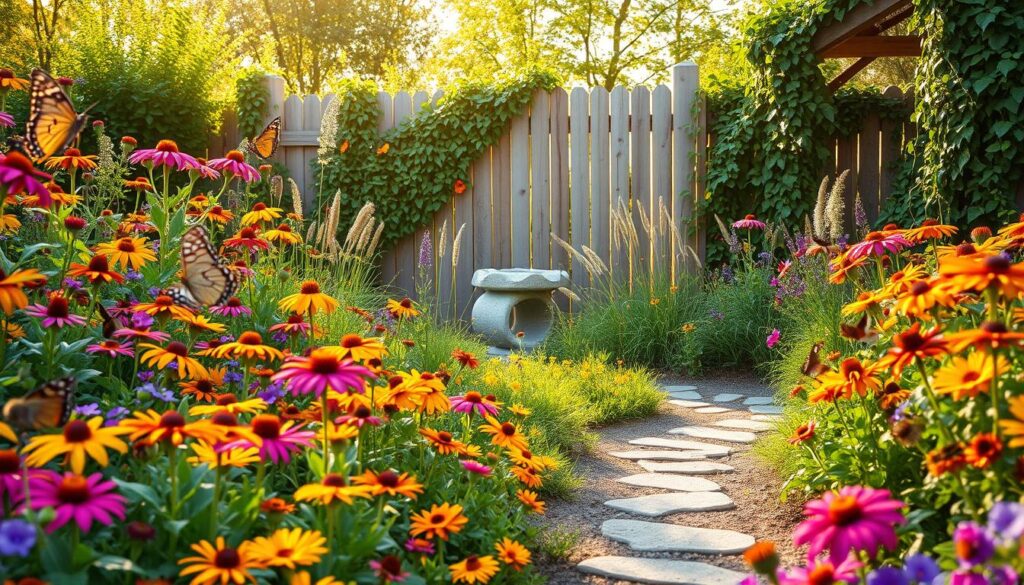pollinator-friendly garden