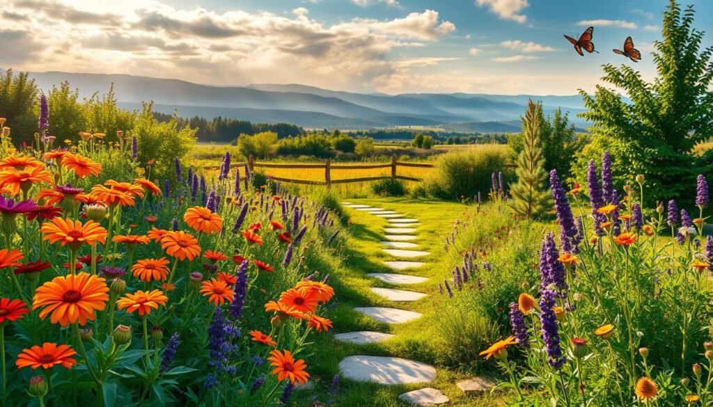 pollinator garden