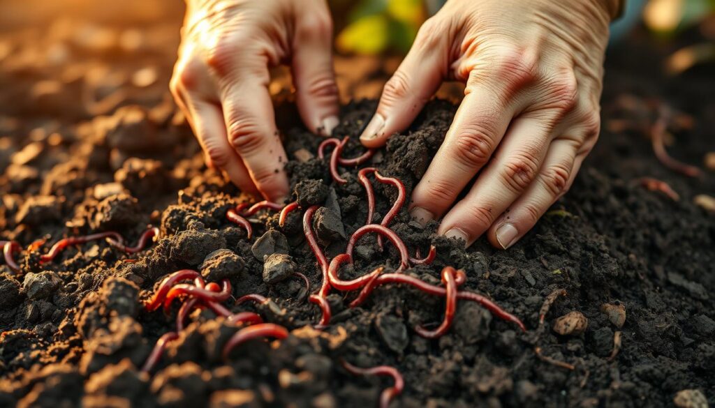 preparing soil