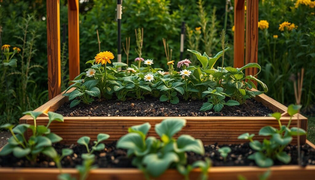 raised garden bed