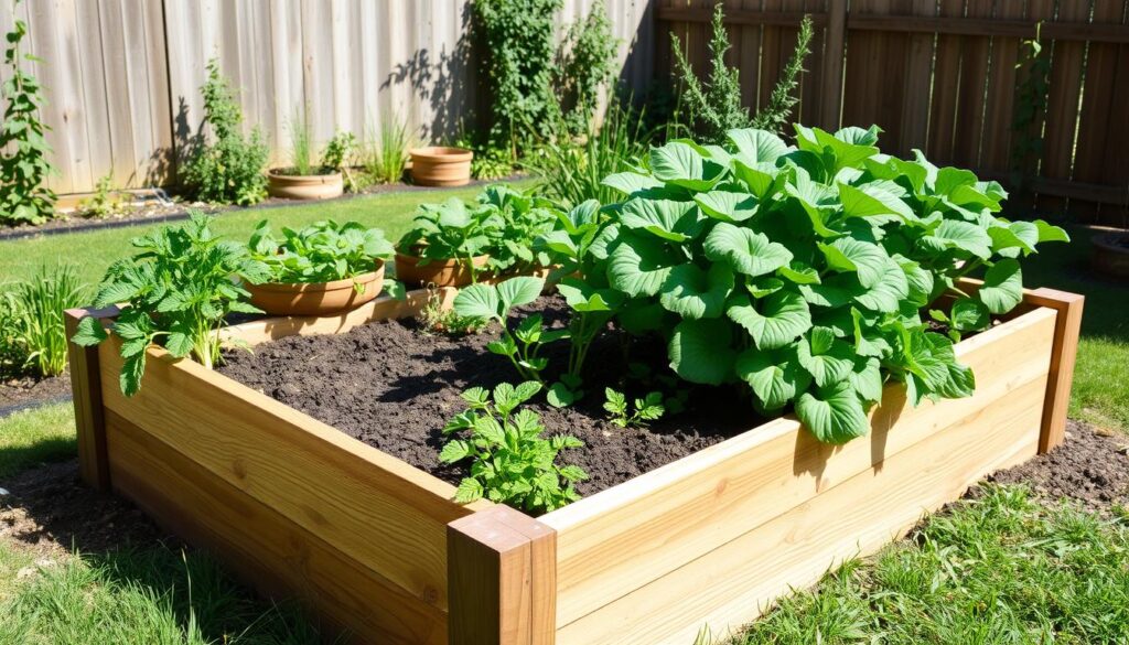 raised garden bed