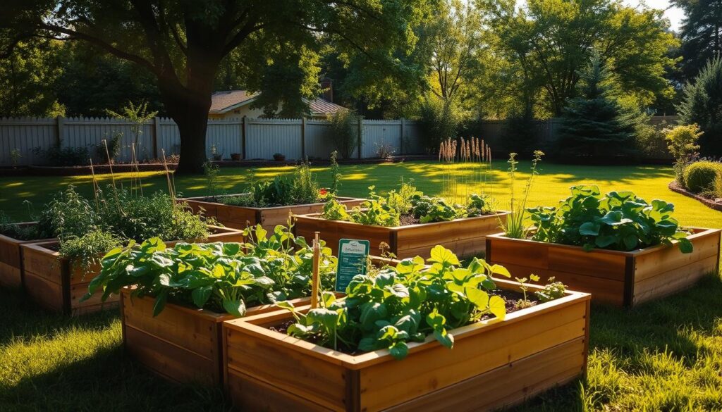 raised garden beds for yard transformation