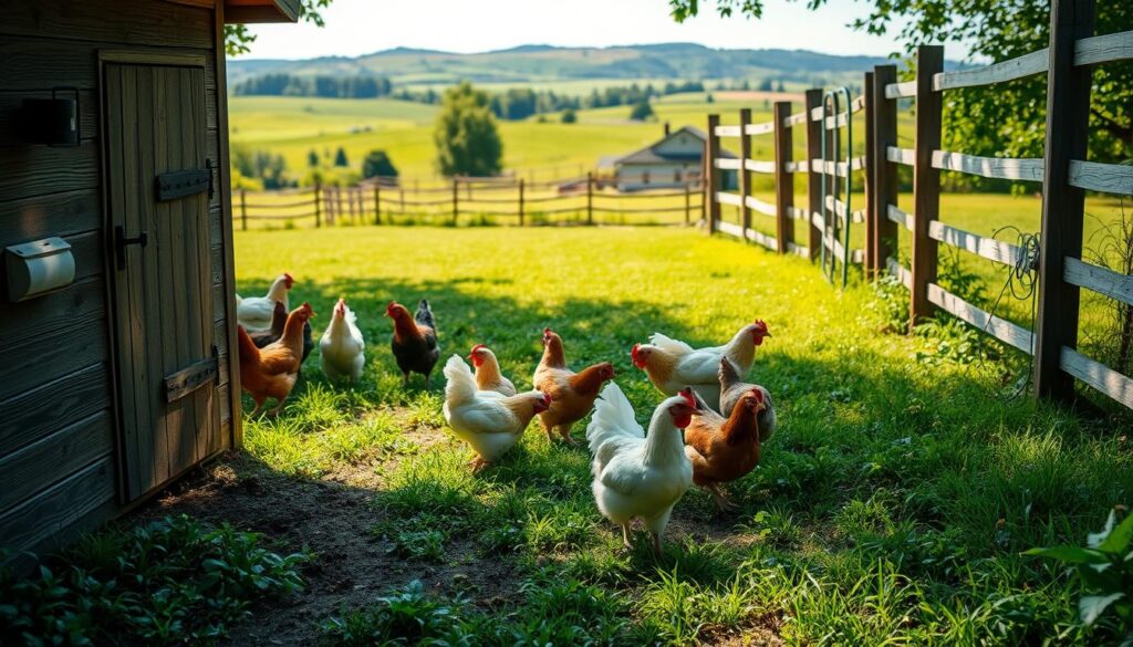 raising chickens