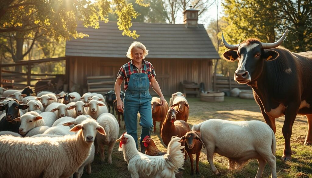 raising livestock