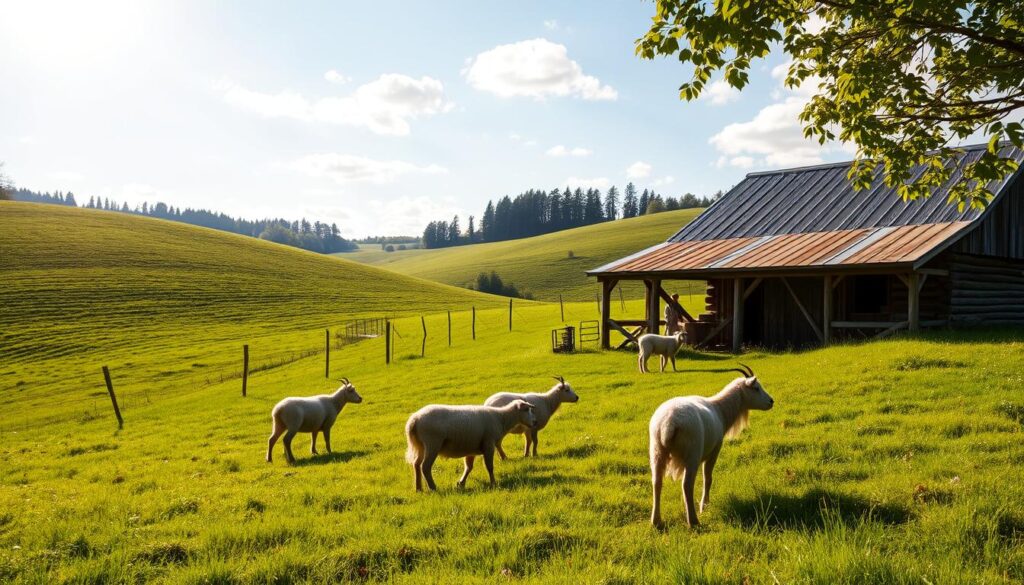 raising livestock
