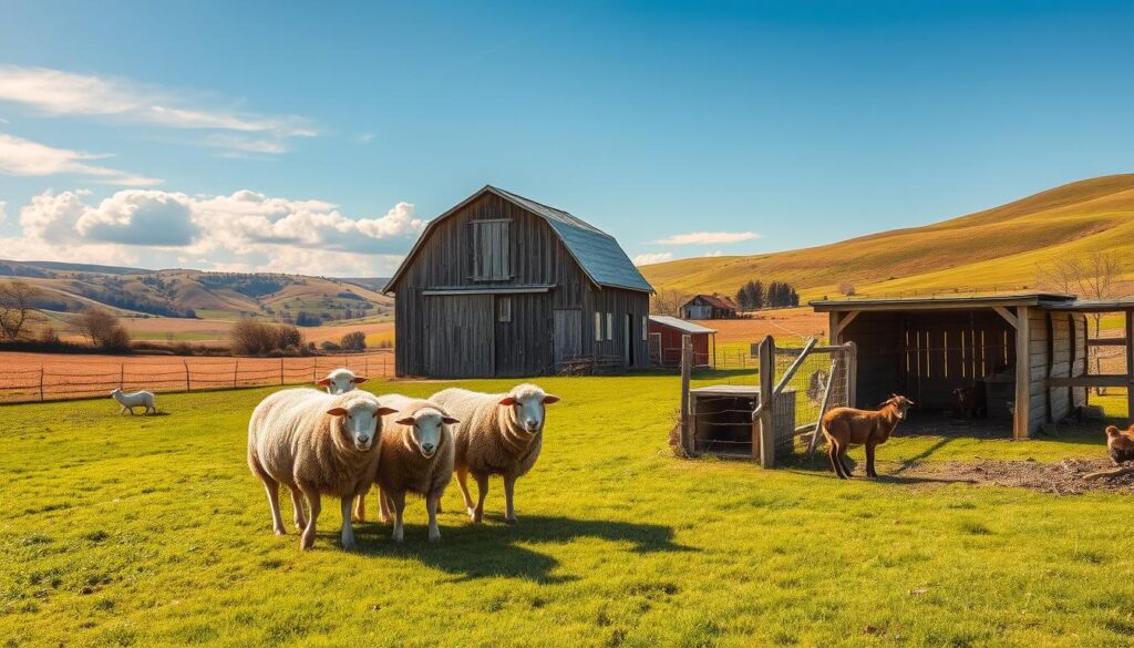 raising livestock on homestead