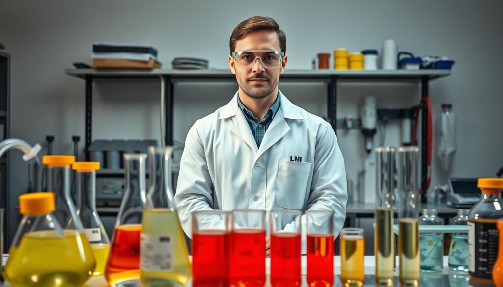 safety gear for handling electrolytes