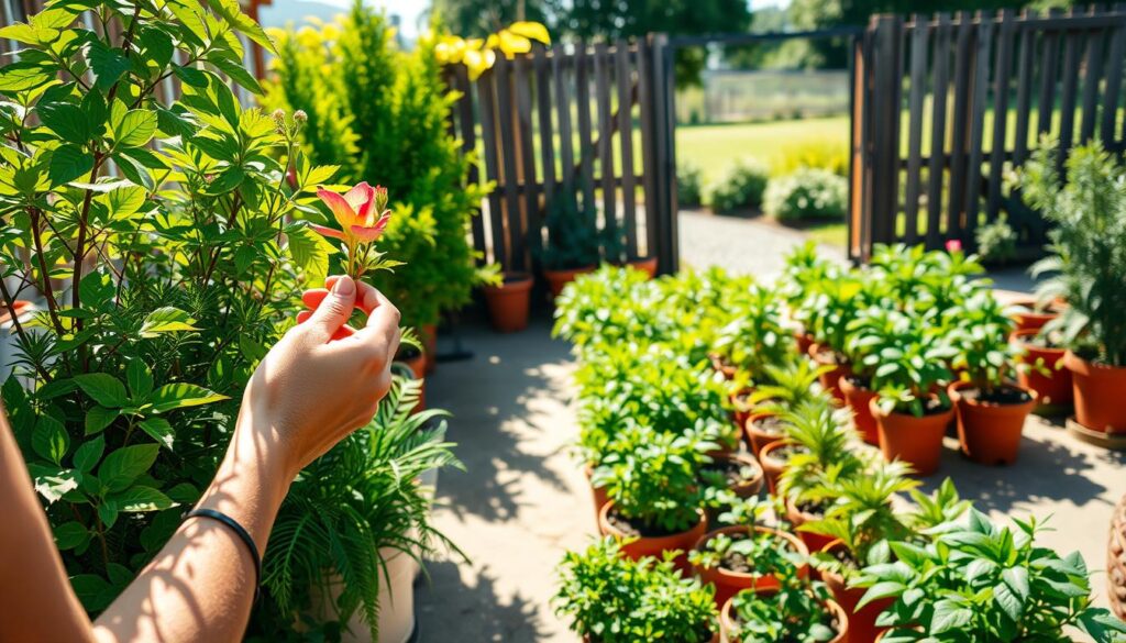 selecting garden plants