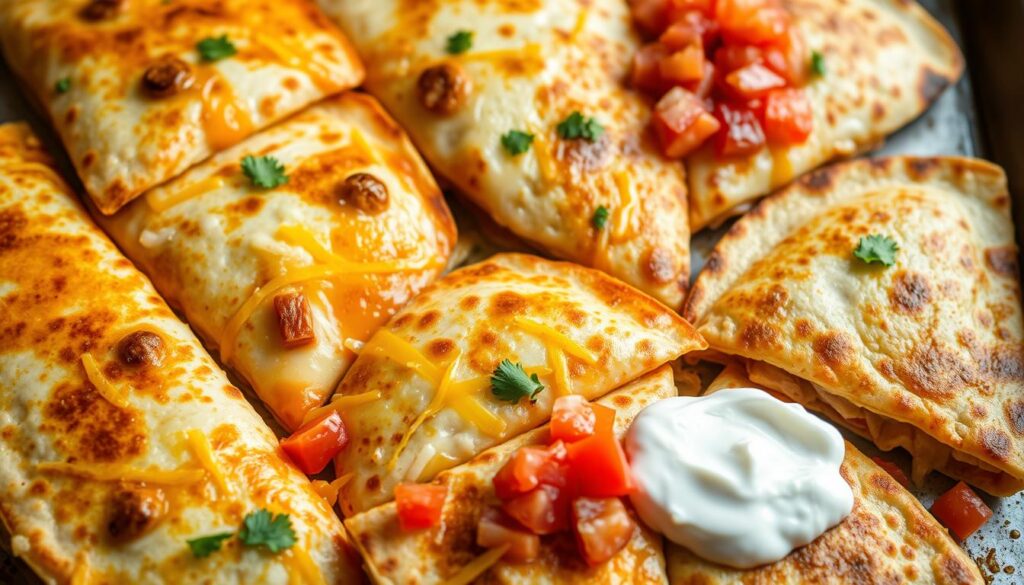 sheet-pan quesadillas recipe
