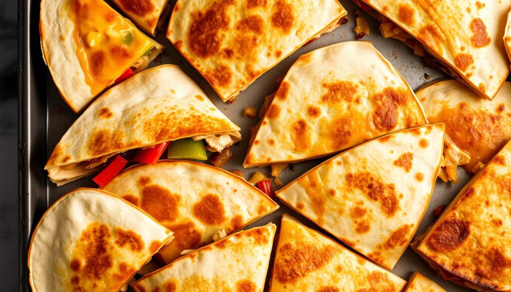 sheet-pan quesadillas recipe