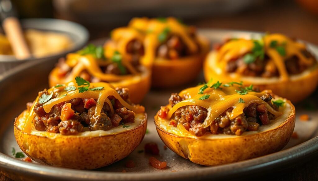 shepherd’s pie potato skins