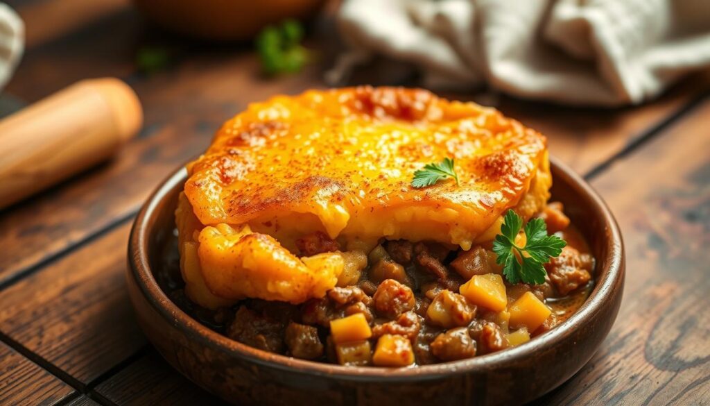 shepherds pie with sweet potato topping