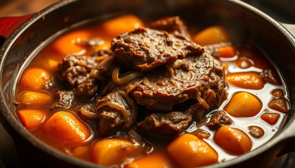 slow-cooked pot roast recipe