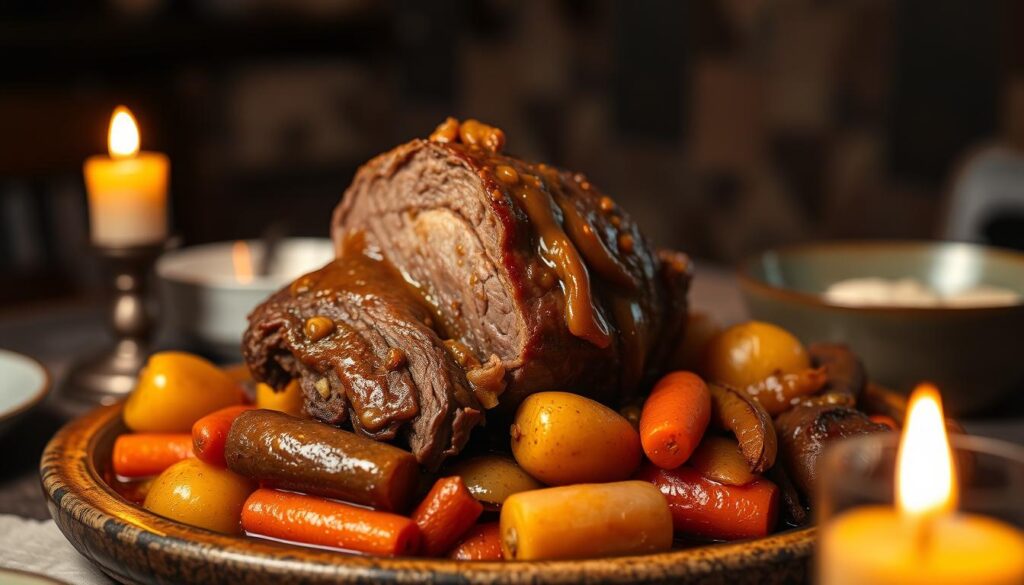 slow-cooked pot roast recipe