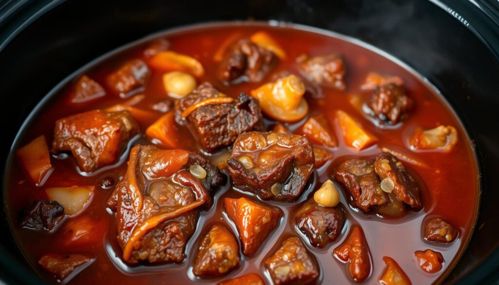 slow cooker short rib chili
