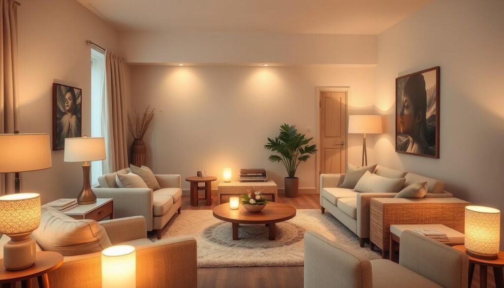 soft lighting ambiance